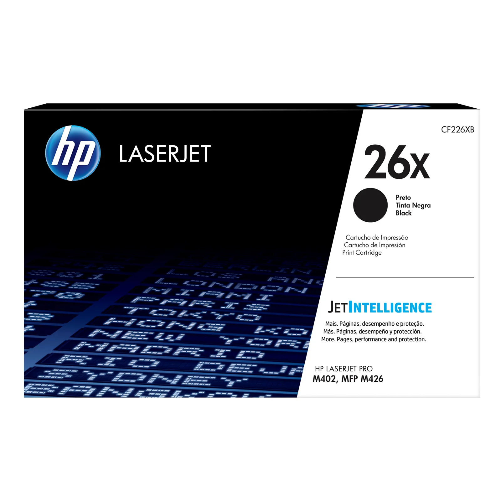 26X toner LaserJet noir grande capacité authentique